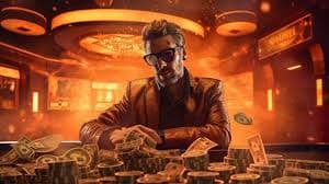 Warm orange gabjee account access image focused on private and responsible login